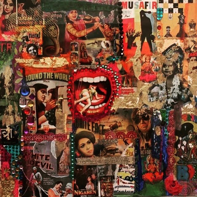 Collage art India 